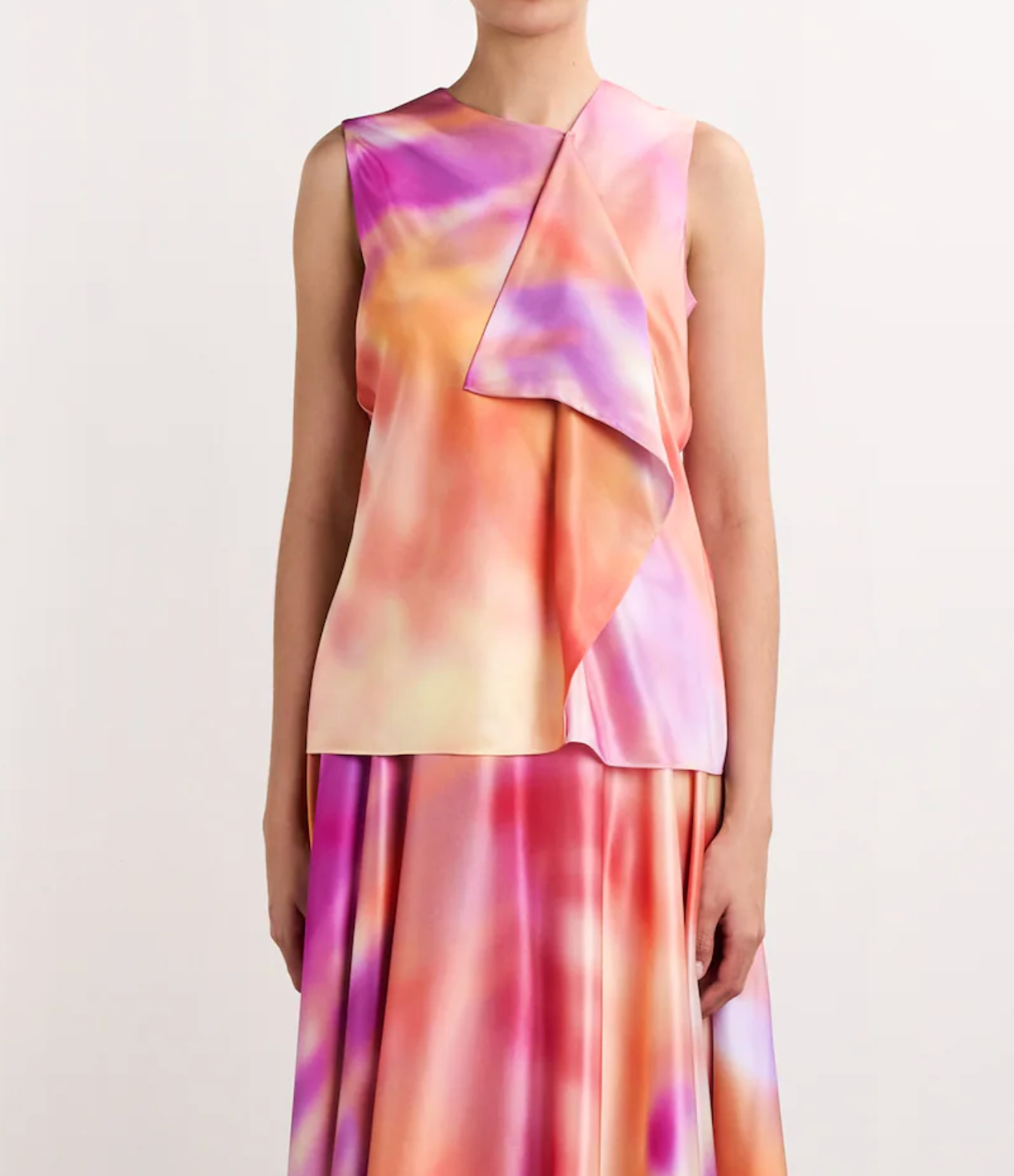 Roksanda Satin Kiara Blouse