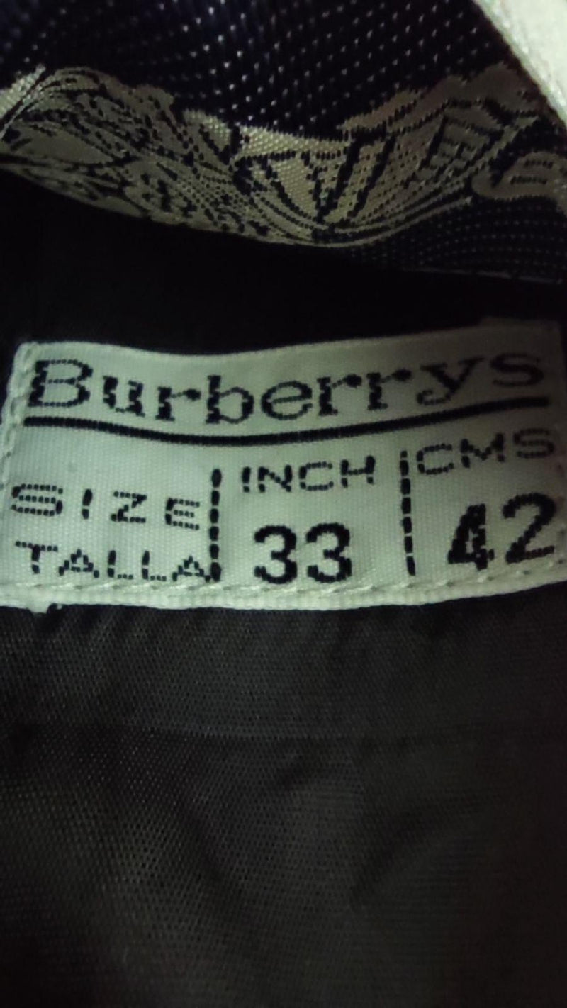 Burberry Grey Vintage Wool Blazer