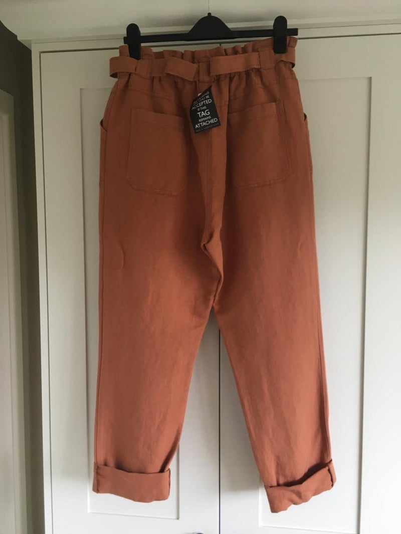 Paul & Joe Paperbag Waist Tapered Pants