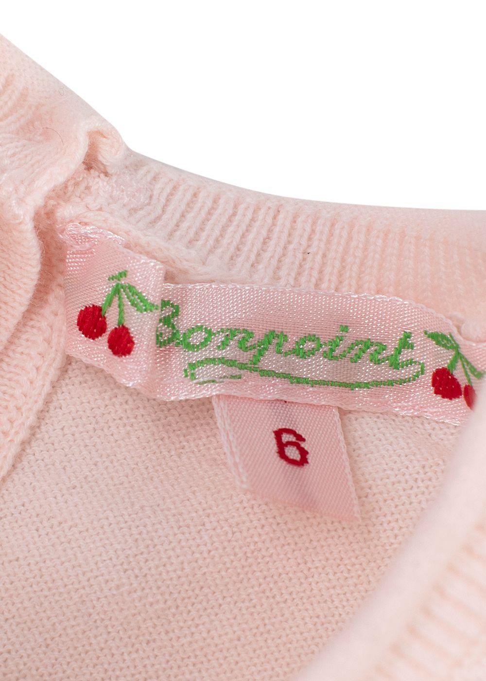 Bonpoint Light Pink Baby Playsuit 6 months
