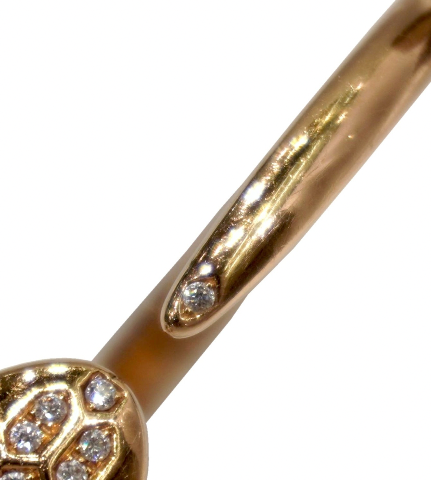 Bvlgari Serpenti Viper Ring in 18k Rose Gold
