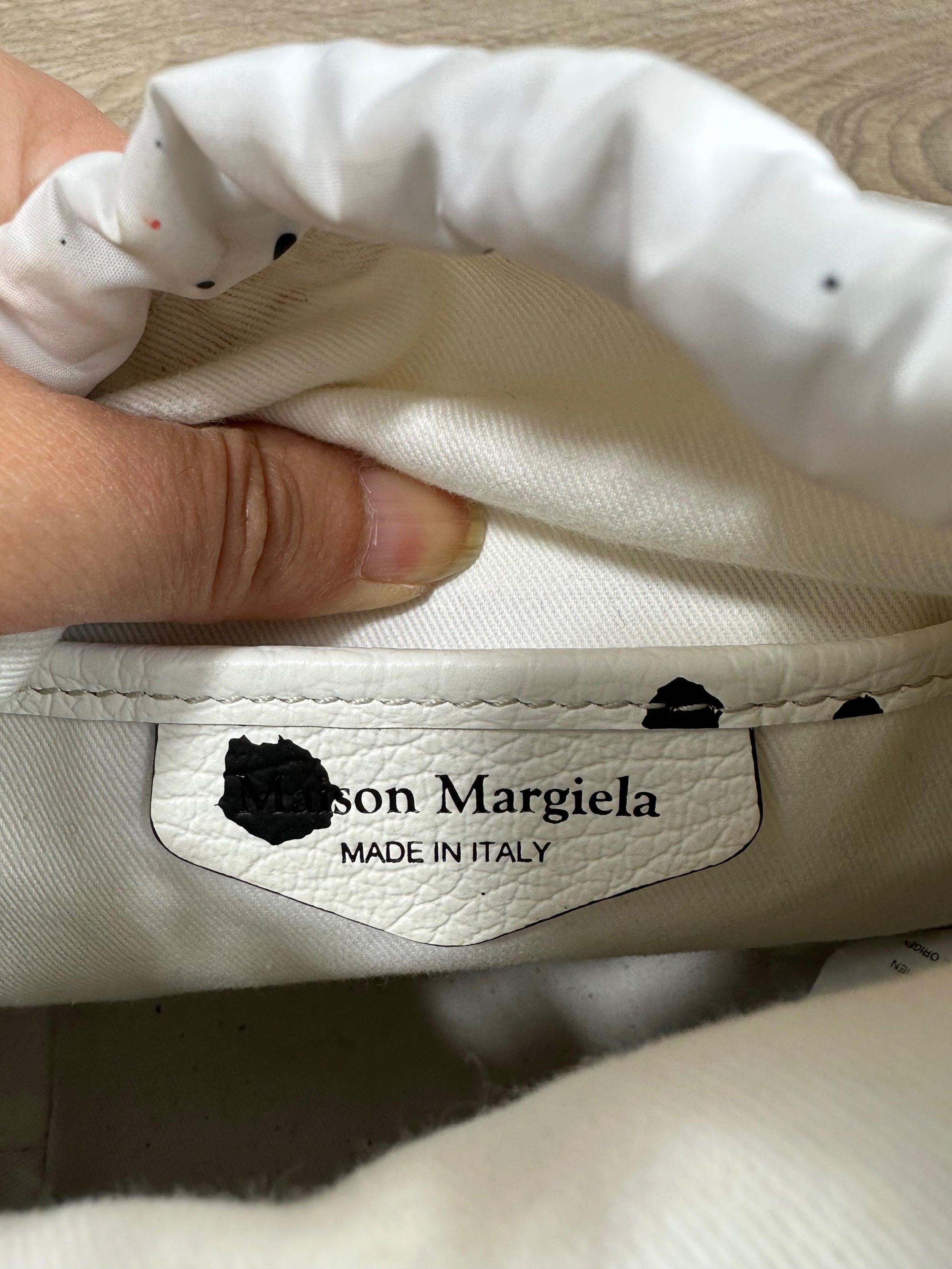 Maison Martin Margiela Cowprint Bucket Bag