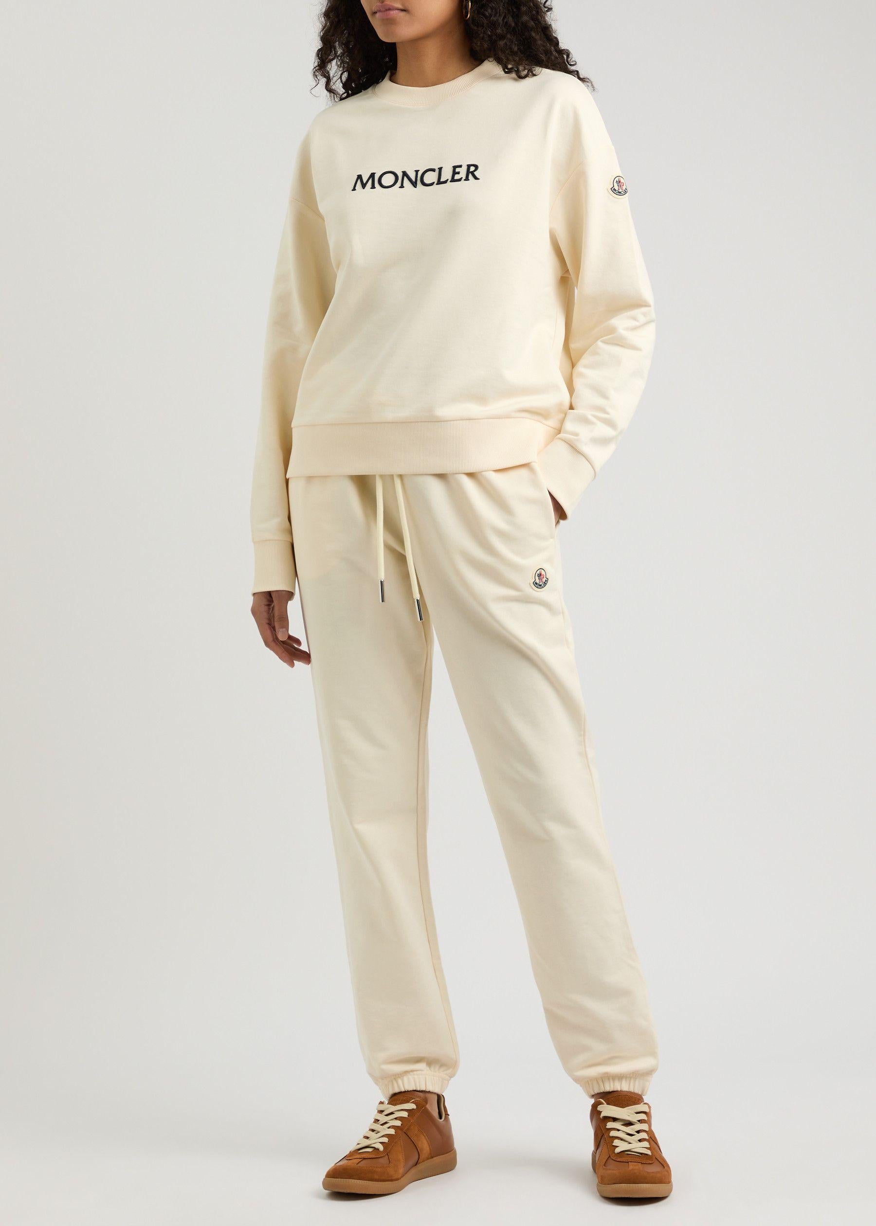 Moncler Logo-Appliquéd Cotton Sweatpants