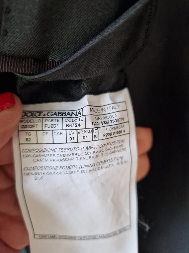 Jade Green Cashmere Long Line Coat