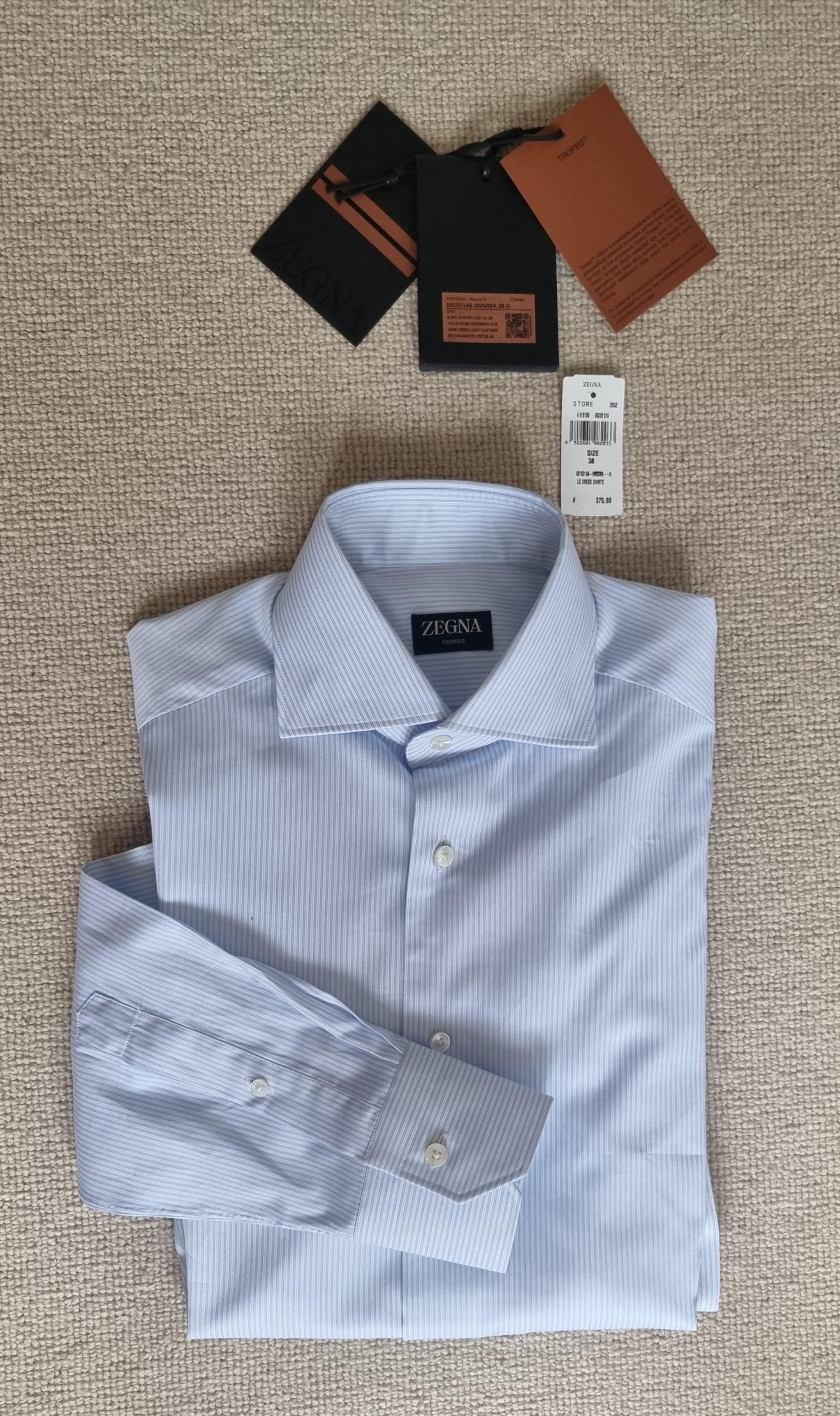 Zegna Trofeo Fine Cotton Shirt