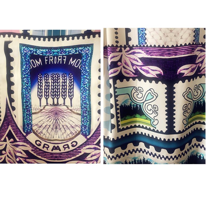 Mary Katrantzou silk venezuela dress