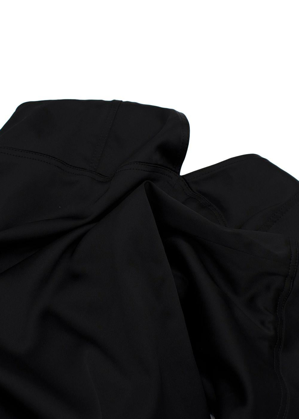 Bottega Veneta Knotted Strap Satin Dress