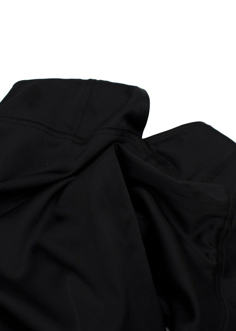 Bottega Veneta Knotted Strap Satin Dress