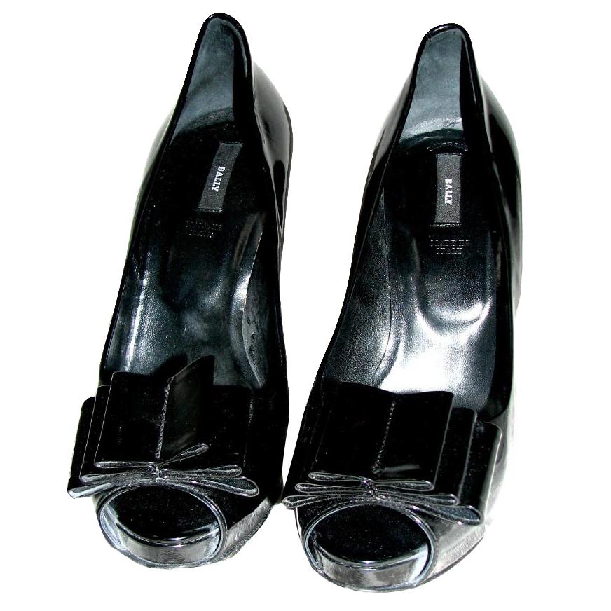 Bally Peeptoe Pumps