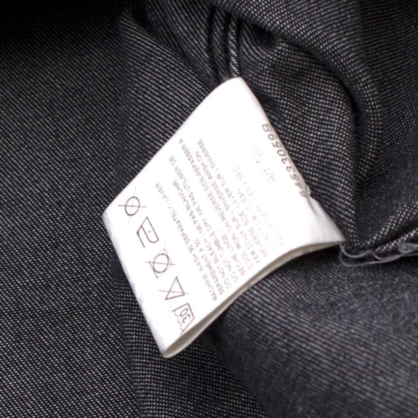 Pierre Balmain Charcoal Denim Shirt