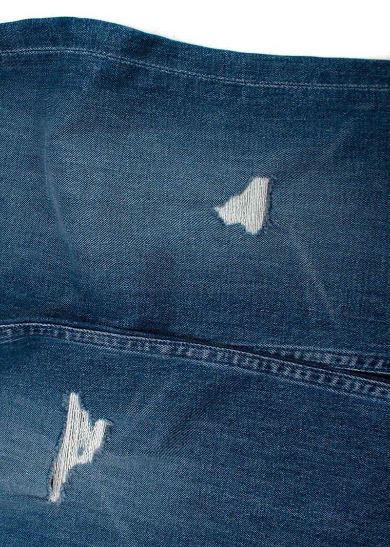 Mother The Tomcat Ankle Fray Jeans