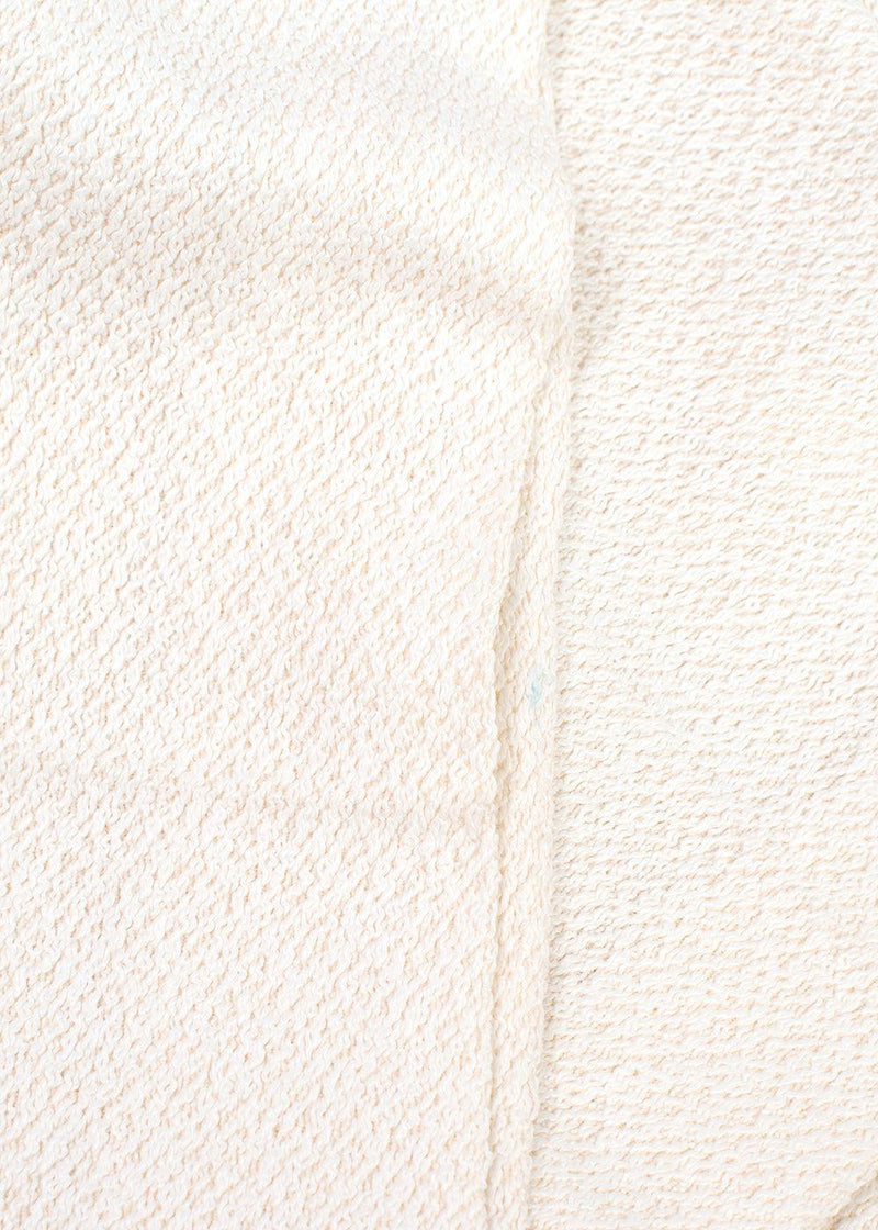 Jacquemus Ivory Boucle Cargo Trousers