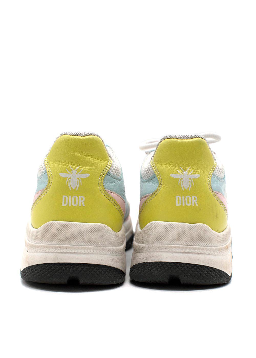 Dior Kids' Multicoloured Low Top Mesh Sneakers