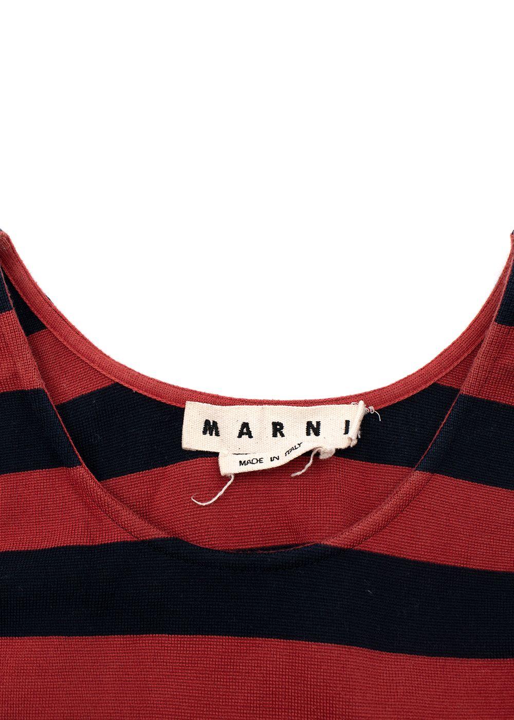 Striped Cotton Jersey Tank