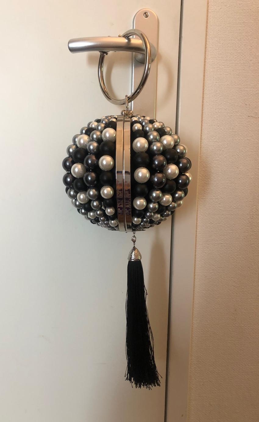 Peter Pilotto x Rosantica Tasseled Beaded Clutch