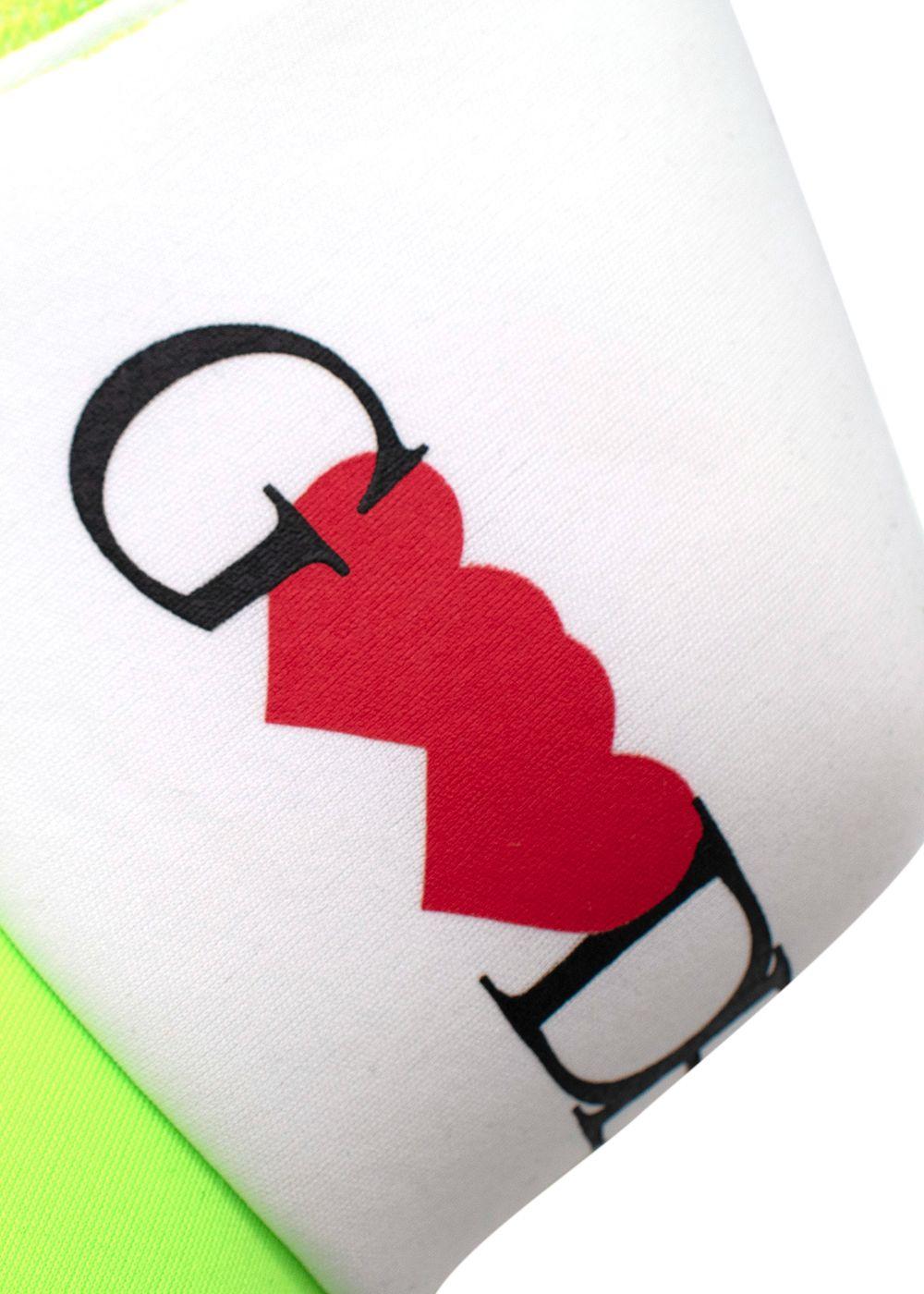 Valentine Logo Printed Neon Mesh Cap