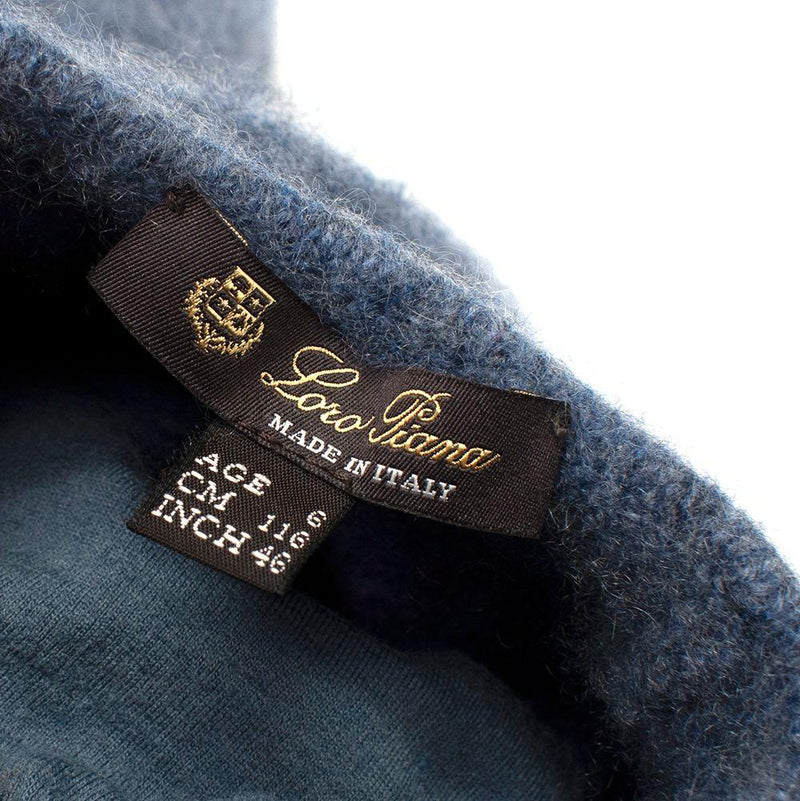 Loro Piana Quilted Wool & Cotton Blend Sweater