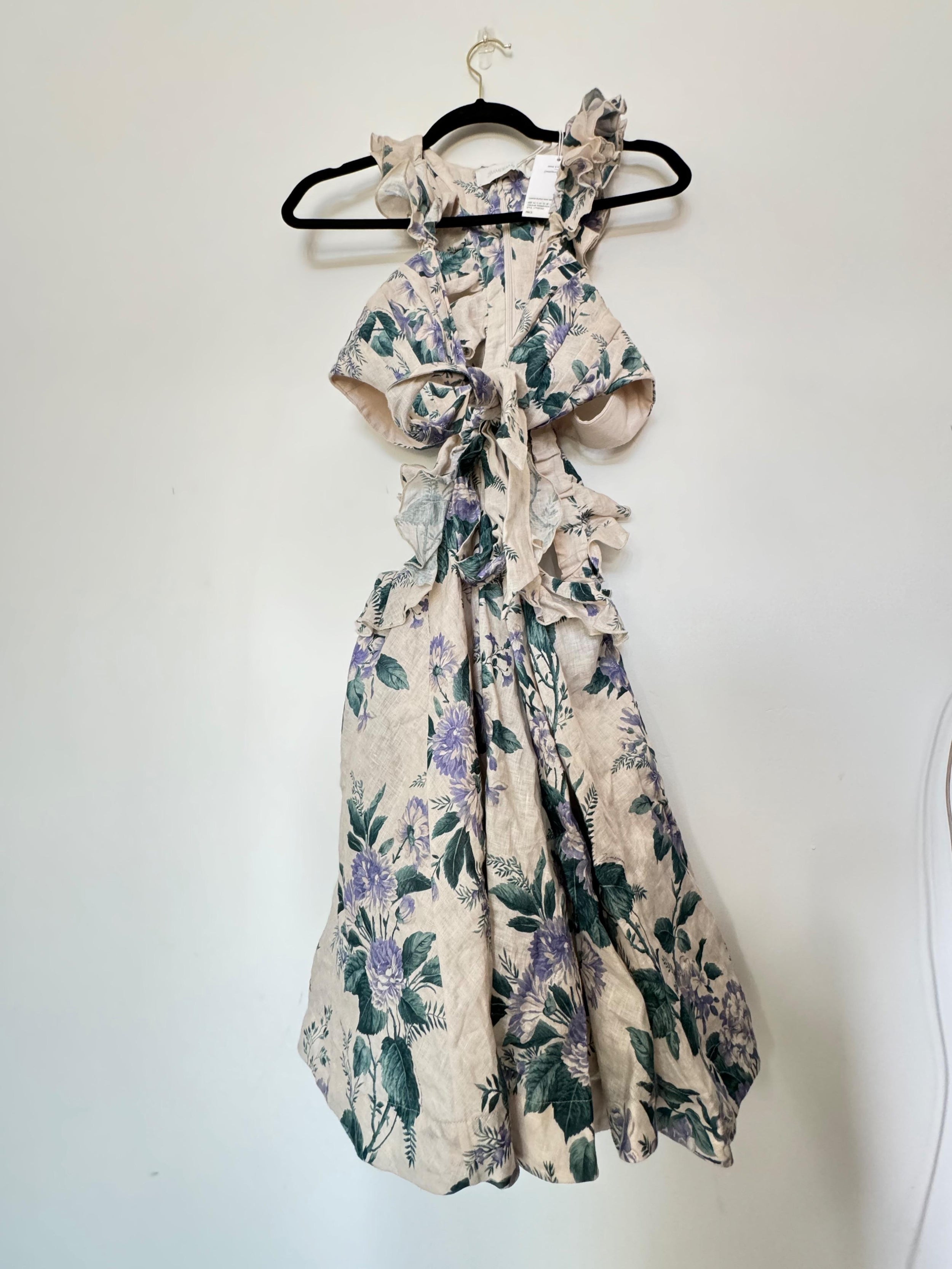 Zimmermann Floral Cassia Mini Dress