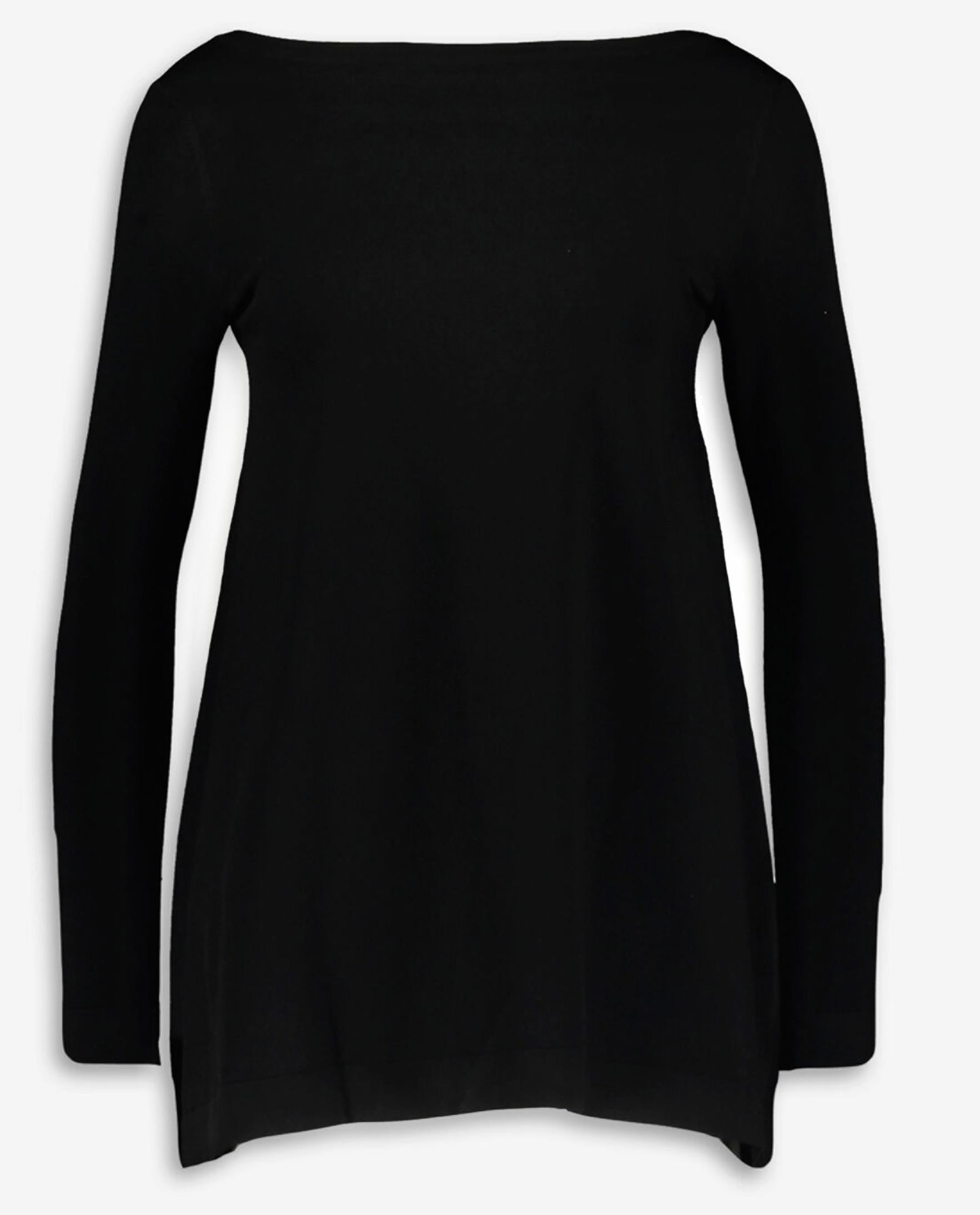 Alaia Black A Line Top