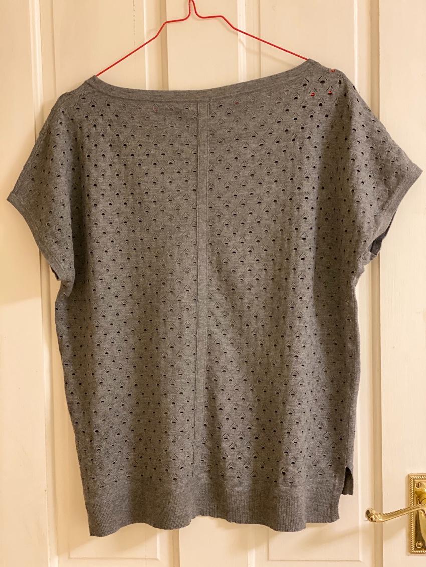 Rag & Bone Grey Knit Top