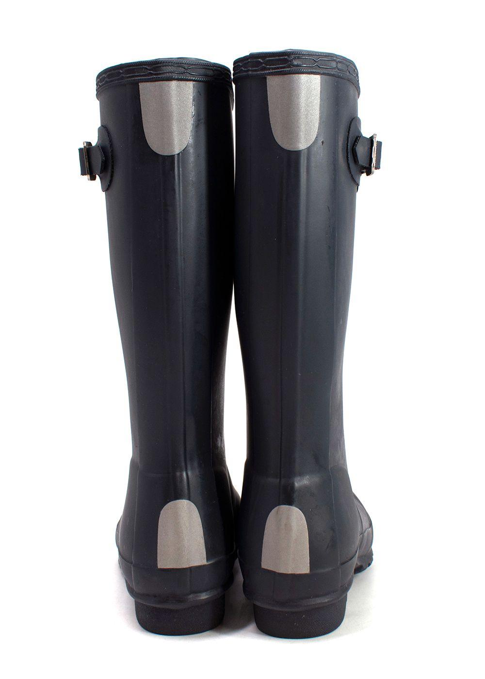 Kids Size 33 Carbon Wellington Boots