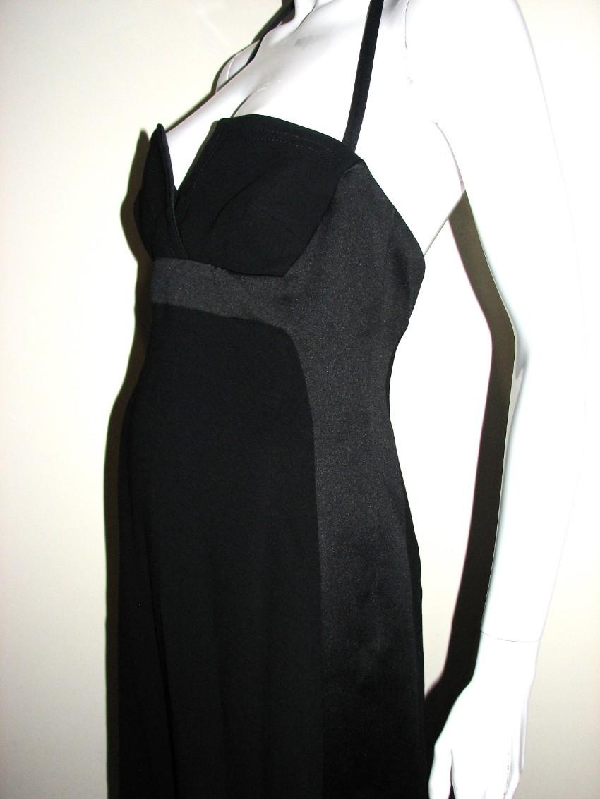 Max Mara Boned Draped Gown