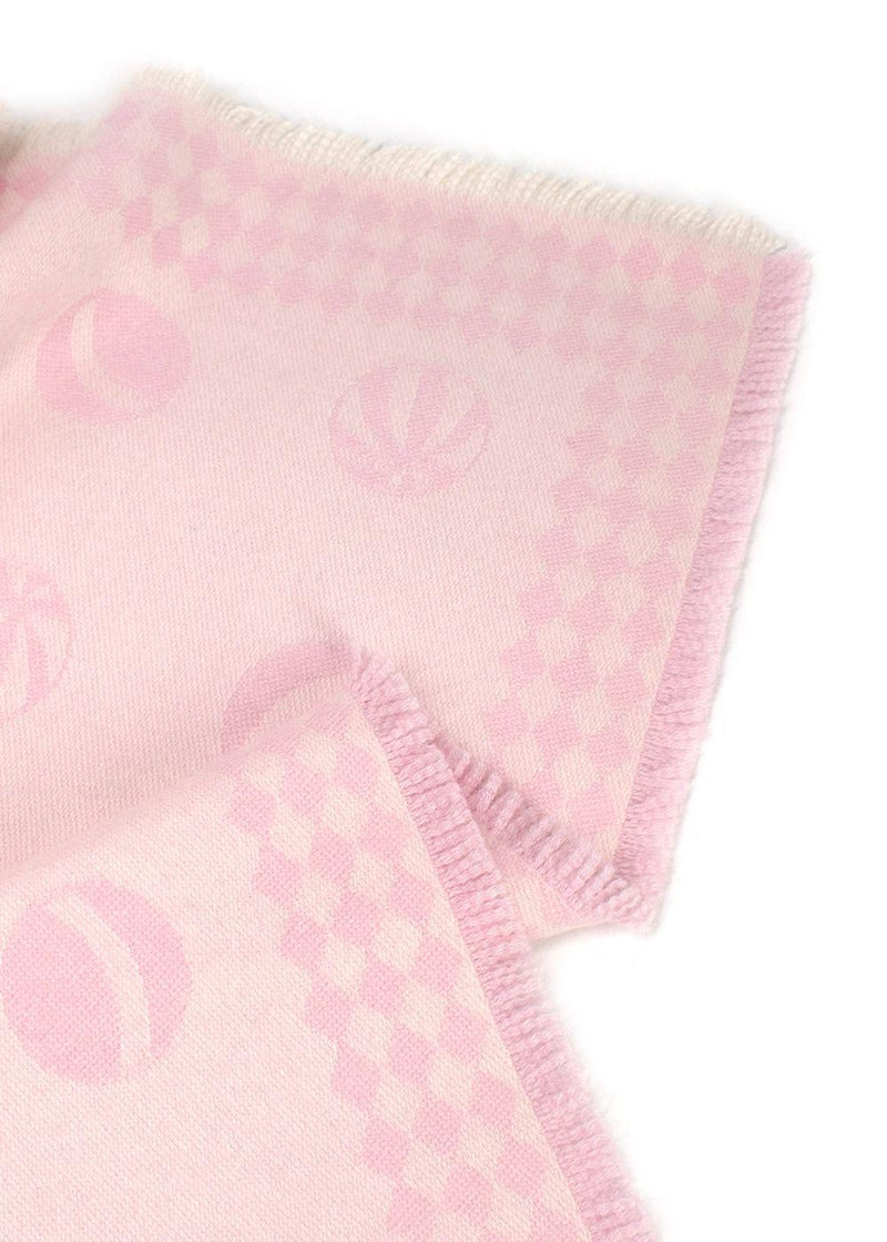 Hermes Pink "Circus Burnou" Cashmere Baby Blanket