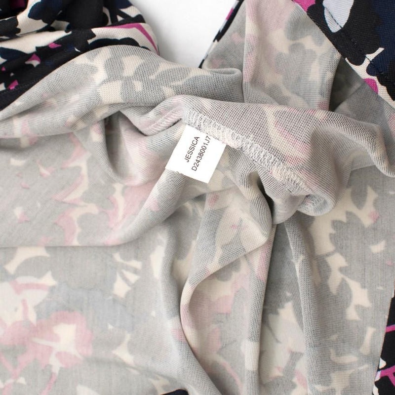 Diane von Furstenberg Jessica Printed Silk Wrap Dress