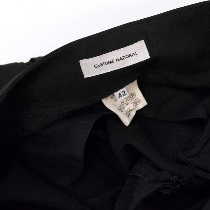 Costume National Straight Leg Trousers