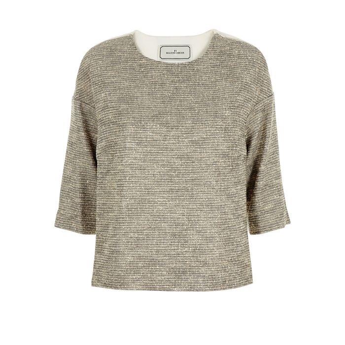 By Malene Birger Torani Silk and Crepe Top