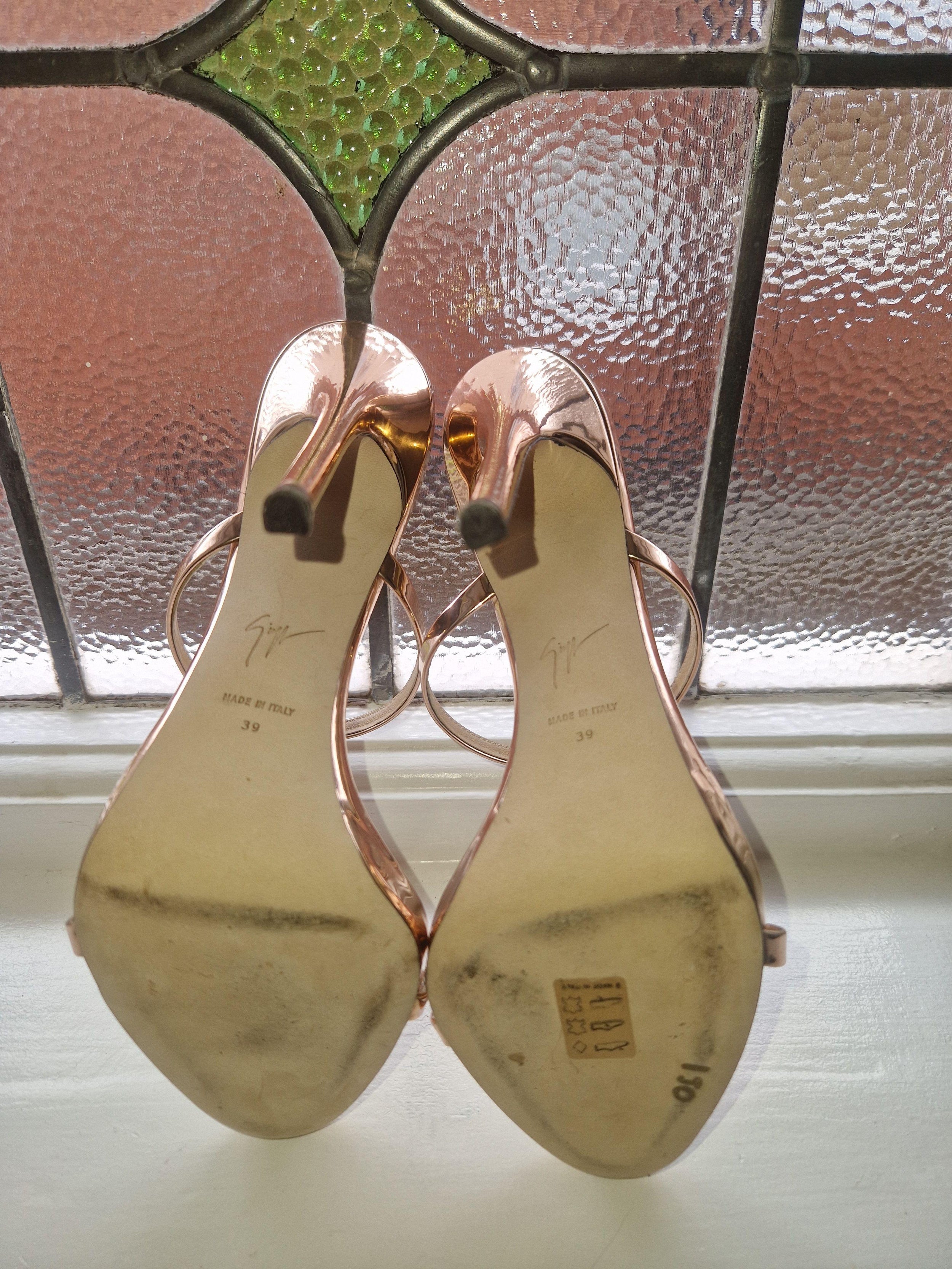 Gold Darsey Strappy Sandals