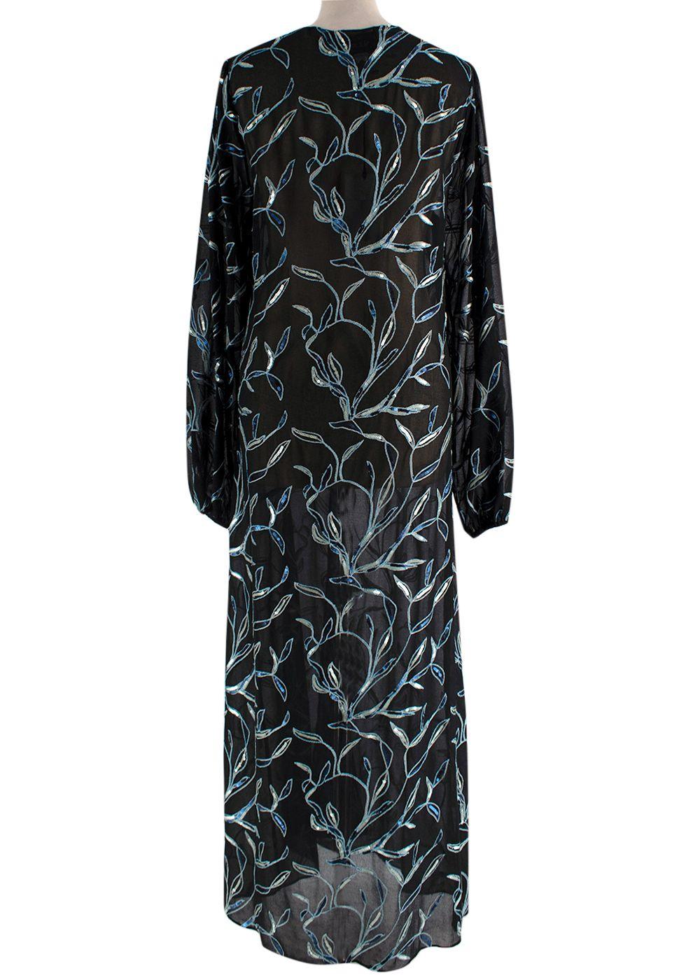 ALEXIS Embellished Maxi Dress