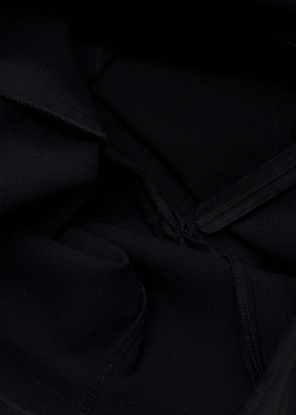 The Row Black Cigarette Trousers
