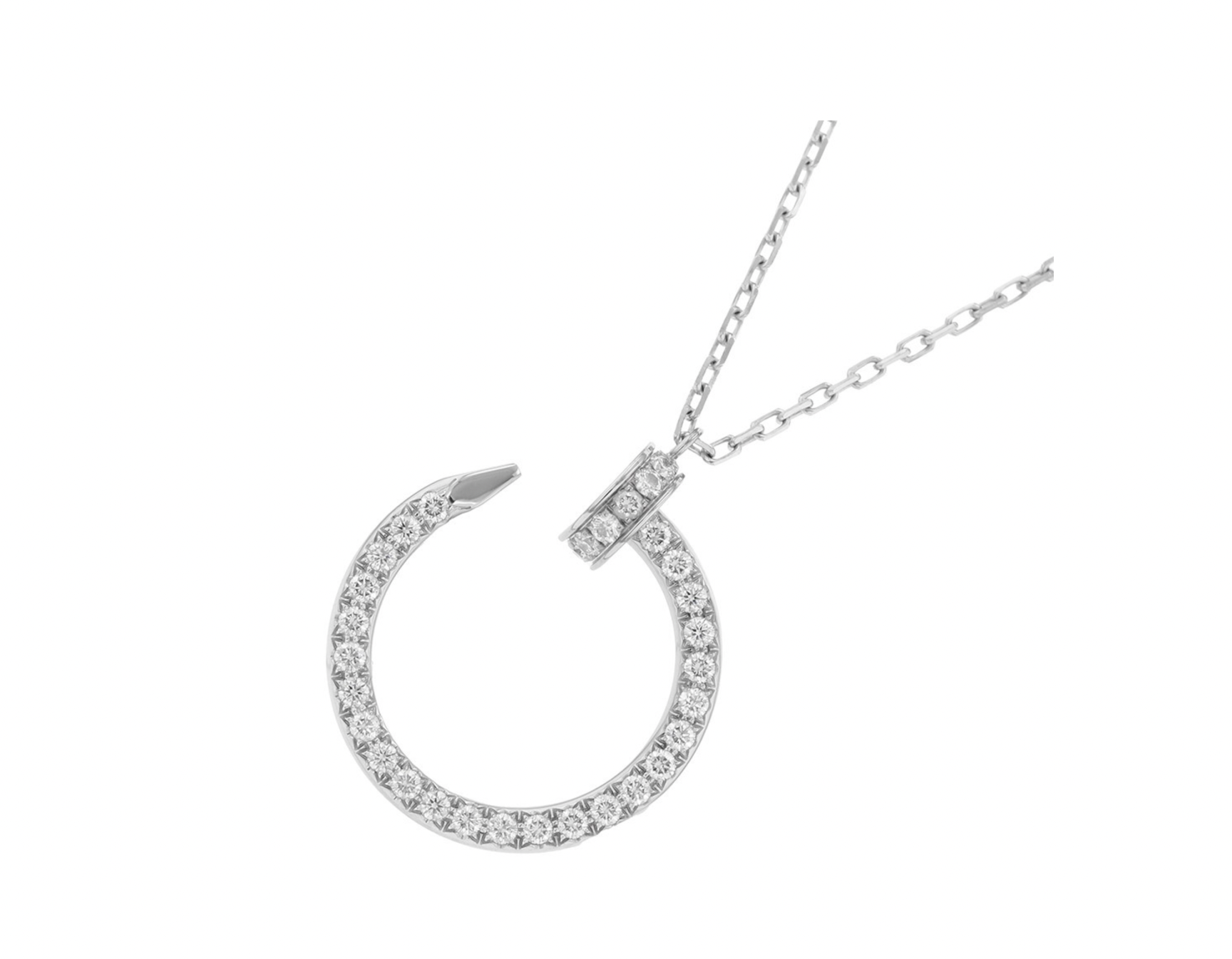 Cartier Juste Un Clou Diamond Necklace