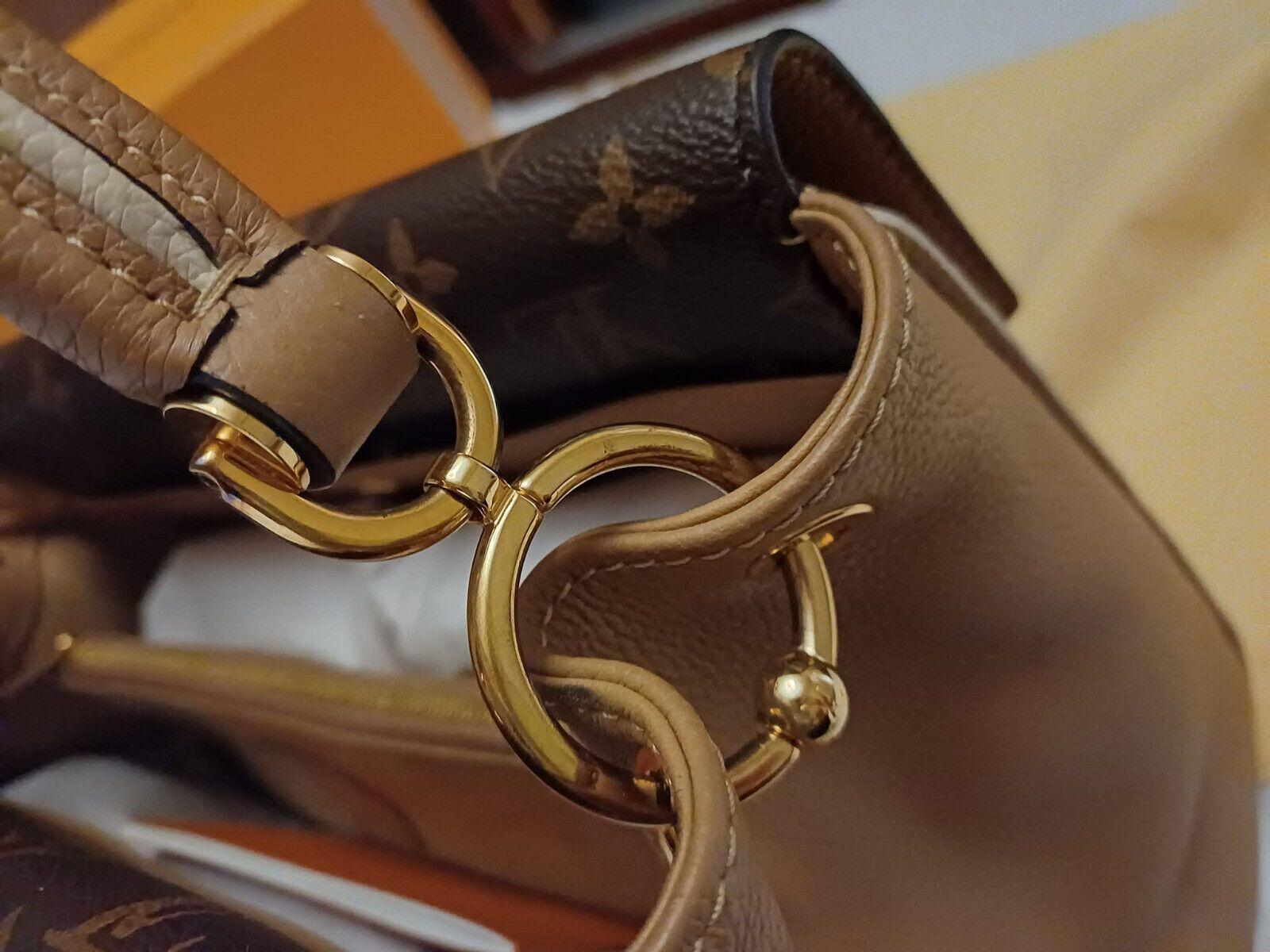 Louis Vuitton Sesame Monogram Canvas and Leather Double V Bag