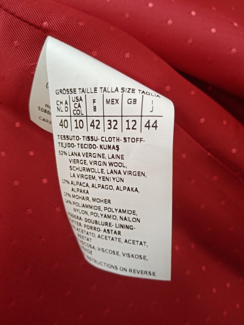 Max Mara Single Breasted Wool Coat