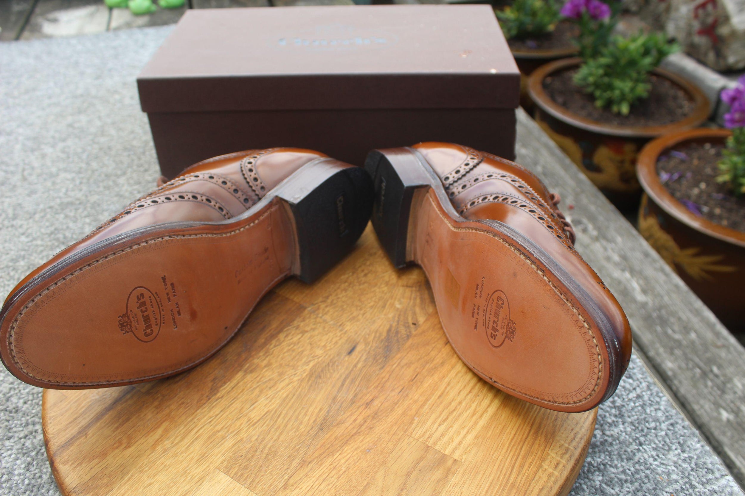 Brown Leather Brogues