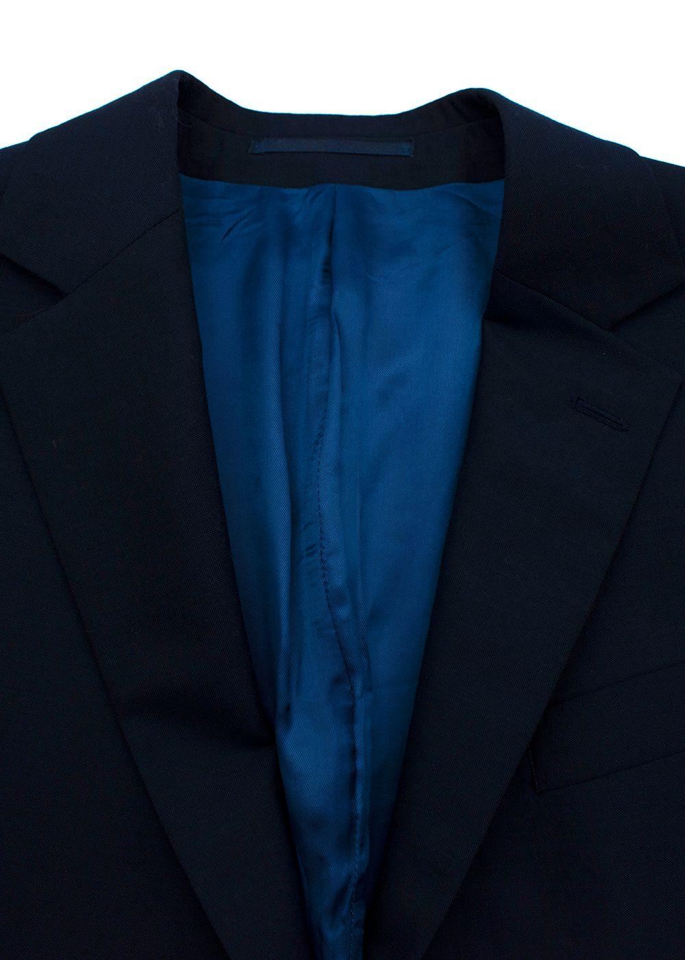 Harvie and Hudson Navy Blue Suit
