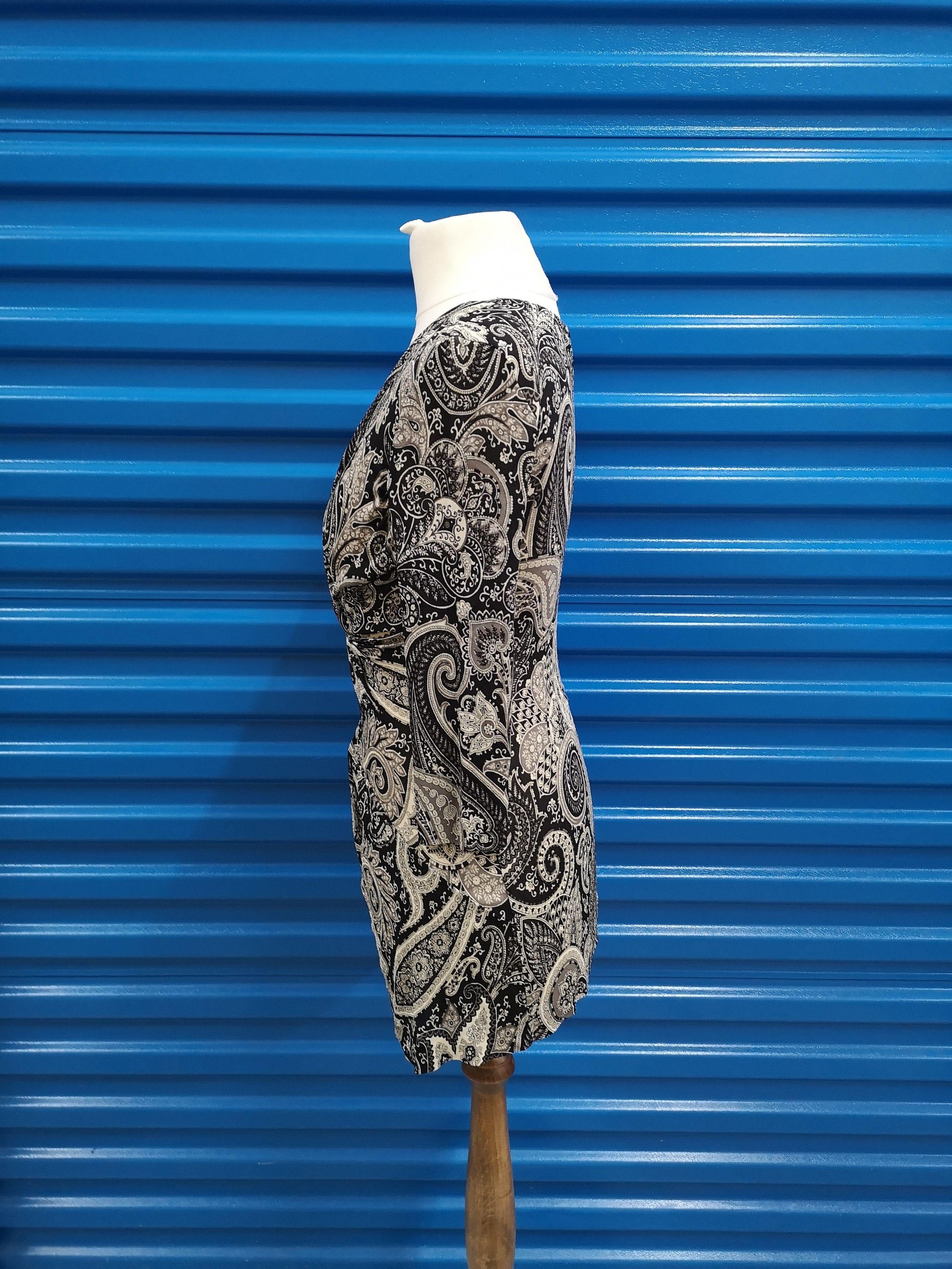 Etro paisley-print ruched-waist dress