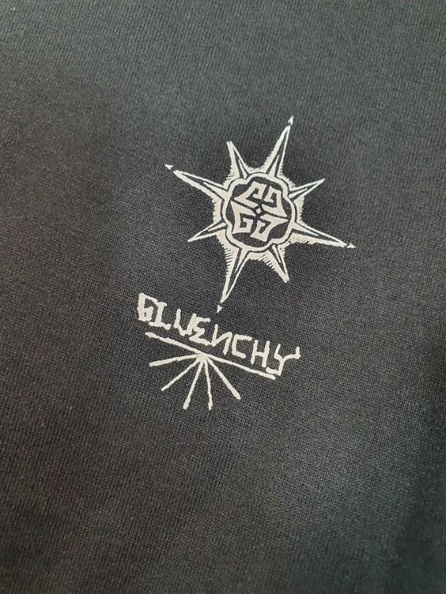 Givenchy Black Printed Cotton T-Shirt