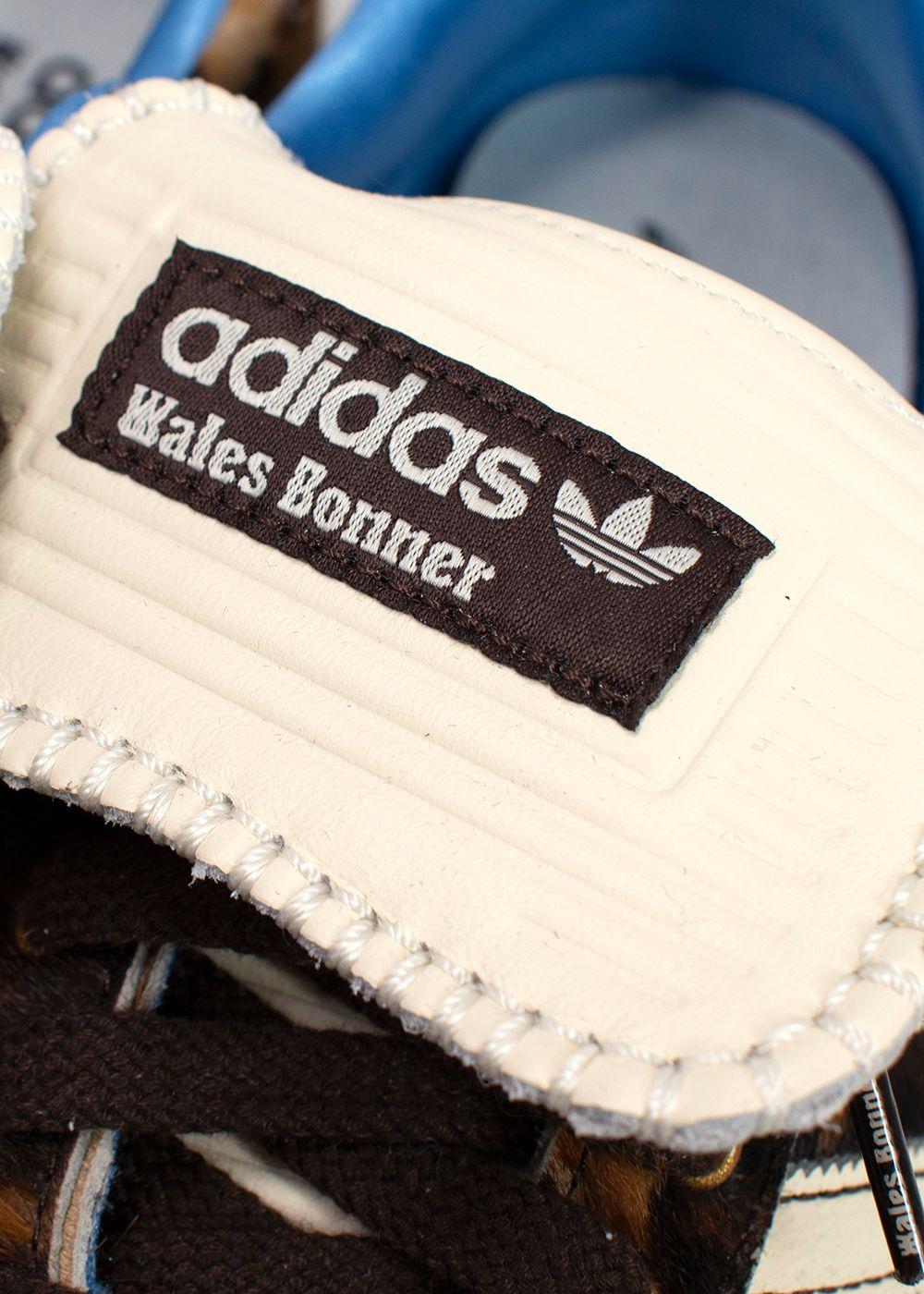 Adidas x Wales Bonner Leopard Pony Hair Samba Trainers