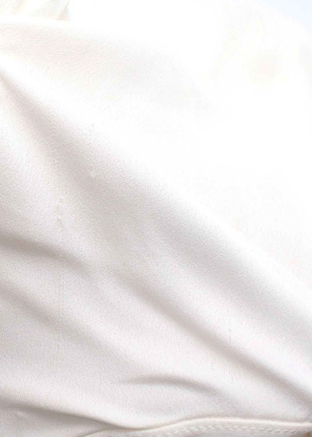 Stella McCartney White Wrap Dress