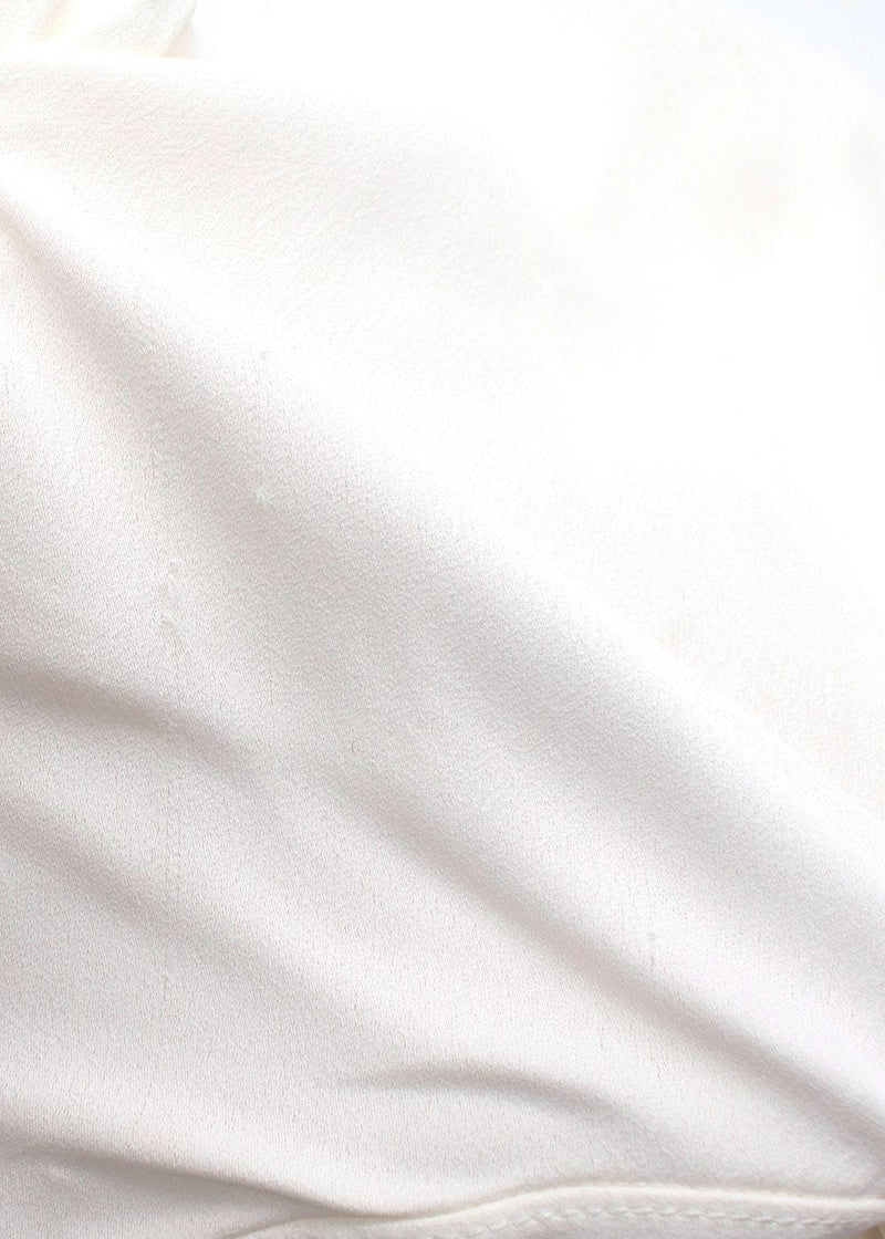 Stella McCartney White Wrap Dress