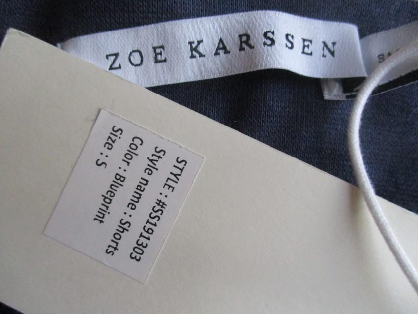 Zoe Karssen Nation of Lovers Blue Mini Skirt