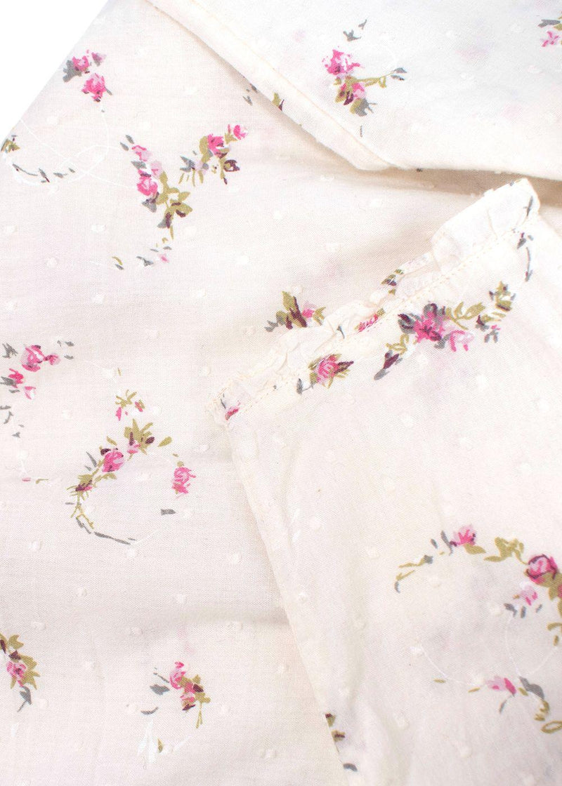 Bonpoint Kids 12m White Floral Blouse