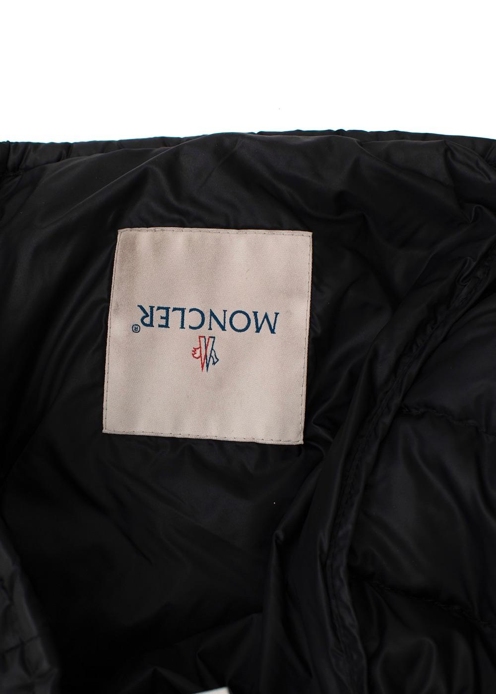 Moncler Black Liane Down Gilet