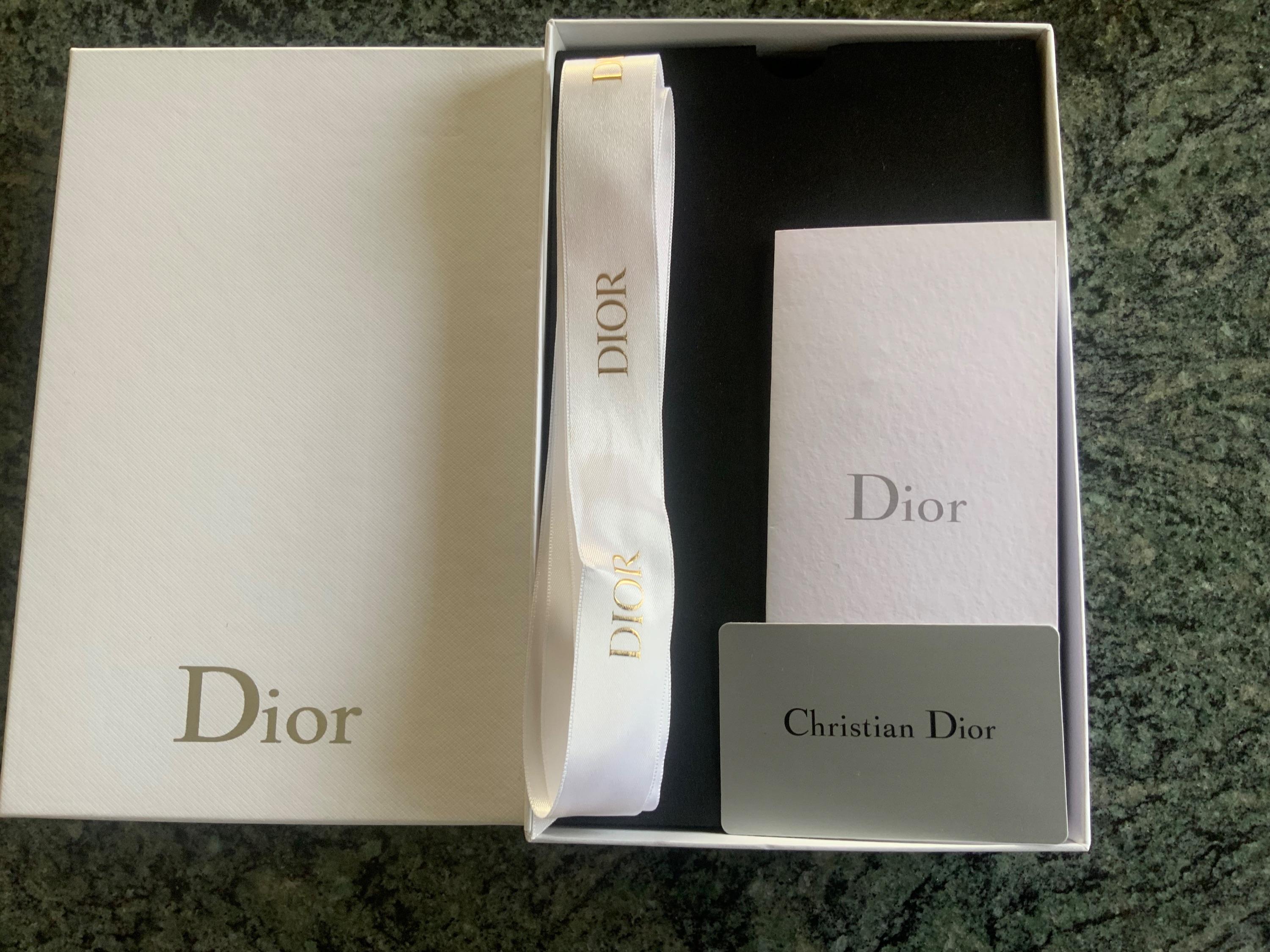 Lady Dior iPhone XS Black Leather Cover