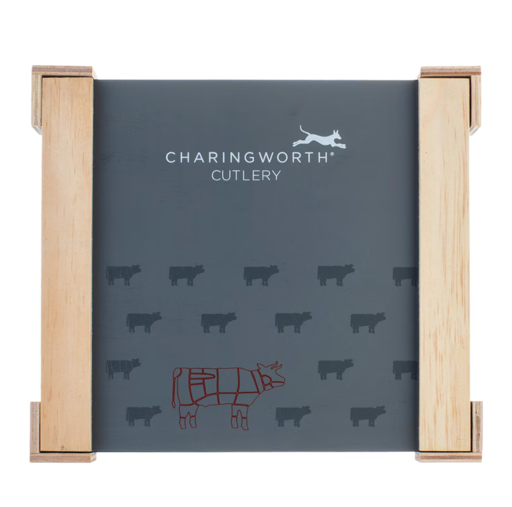 Charingworth Santol Stainless Steel Steak Knife and Fork Set