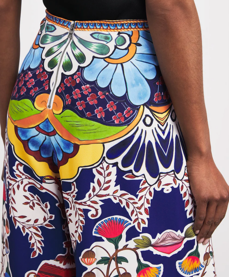 Alice+Olivia Printed Athena Trousers