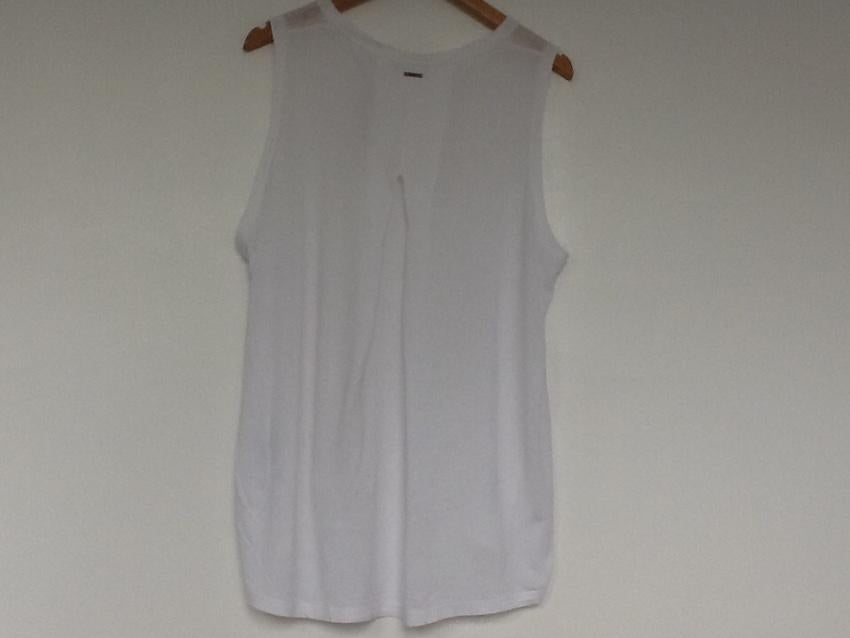 Polo Ralph Lauren White Sleeveless Top